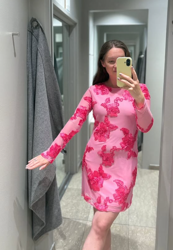 PCEVA Short Dress - Sachet Pink