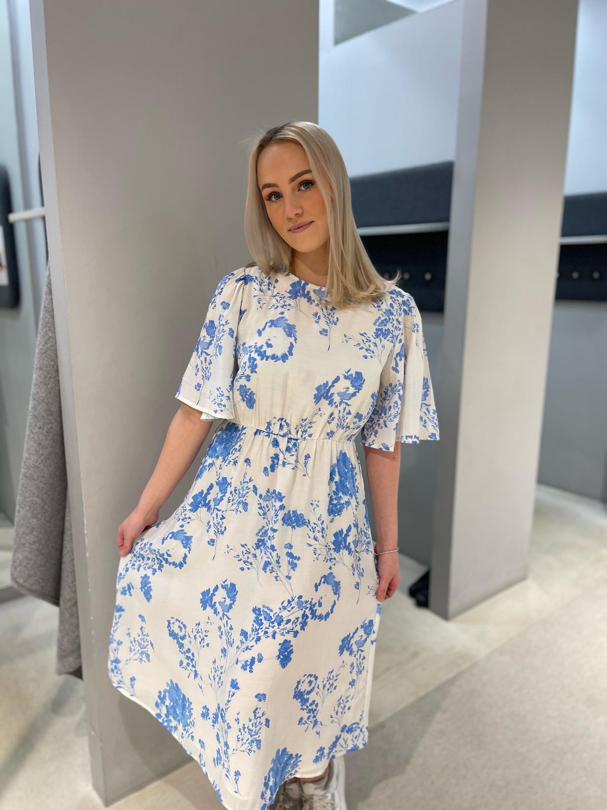 VILANNAI Midi Dress - Birch