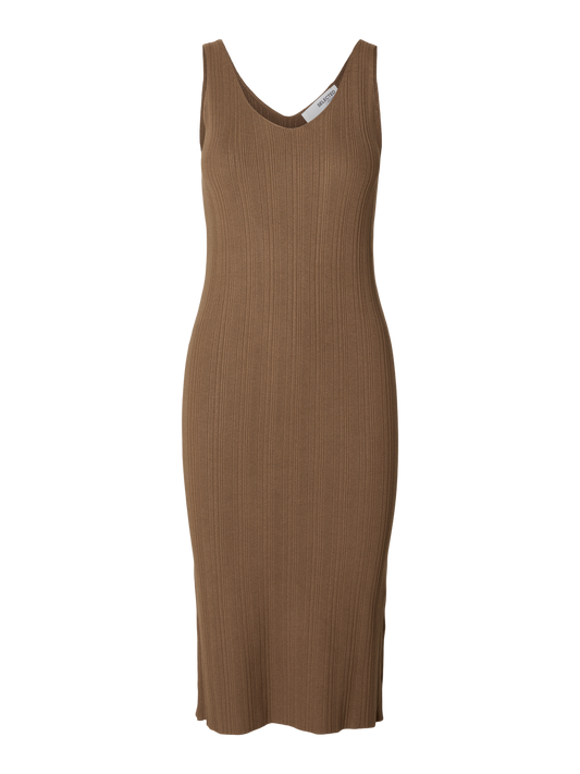 SLFTRIXIE Dress - Coca Mocha