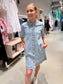 VISOL Dress - Light Blue Denim