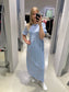 VISUMMERA Midi Dress - Kentucky Blue