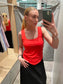 VIKENZA Tank Top - Poppy Red