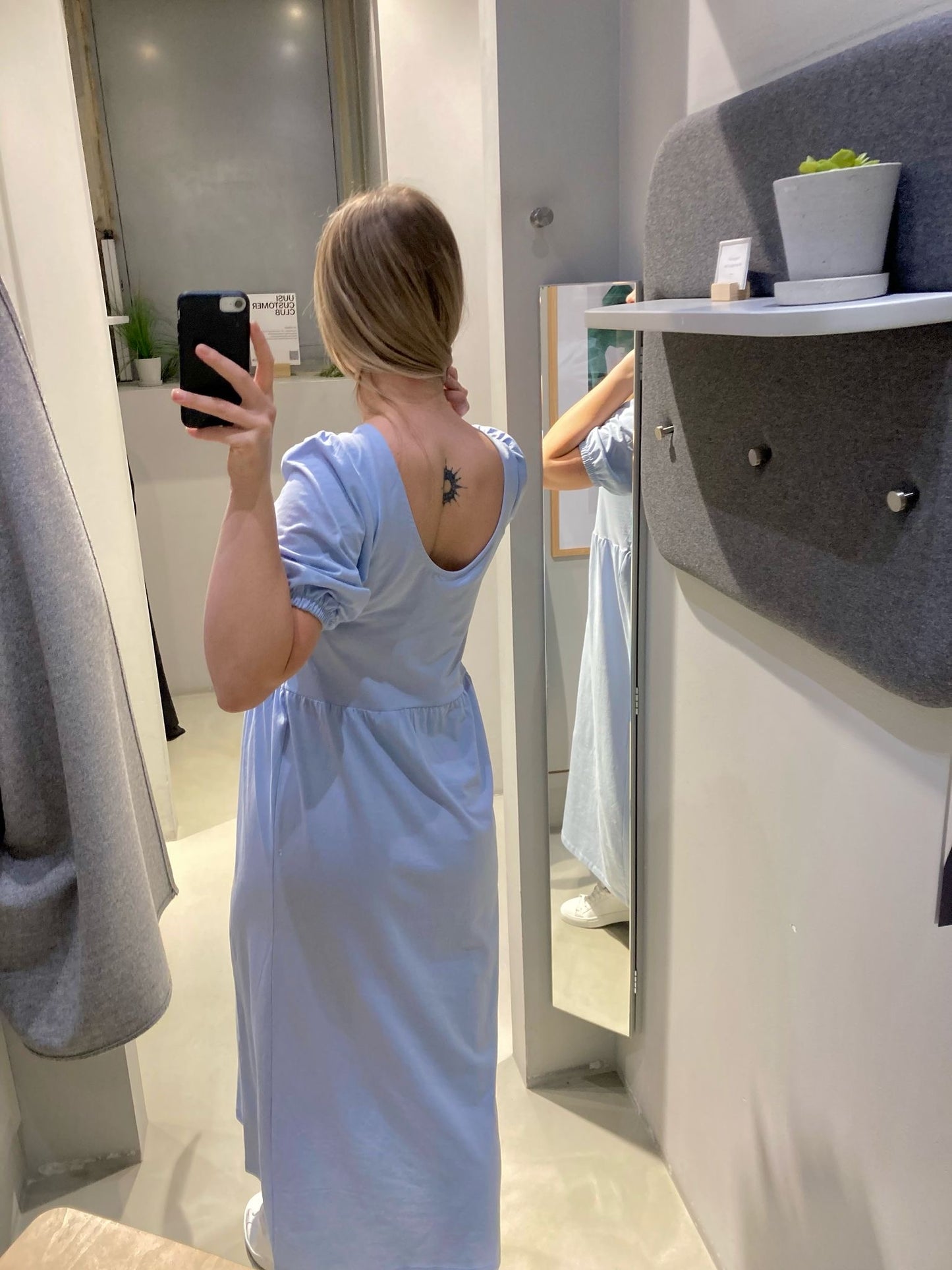 VISUMMERA Midi Dress - Kentucky Blue