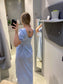 VISUMMERA Midi Dress - Kentucky Blue
