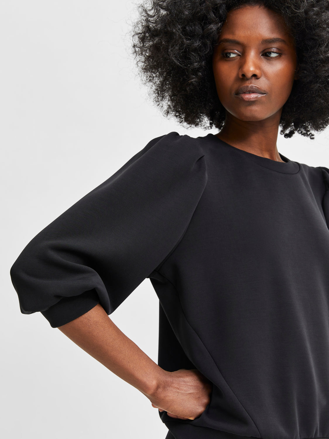 SLFTENNY Sweat - Black
