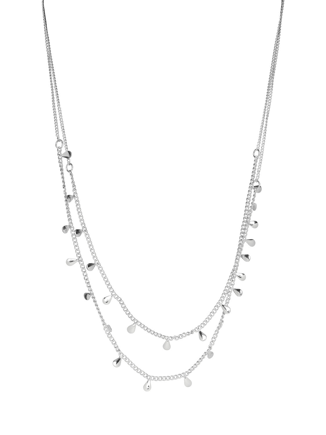 PCJALENE Necklace - Silver Colour