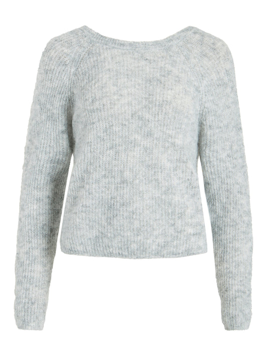 VIOTRERA Pullover - Super Light Grey Melange
