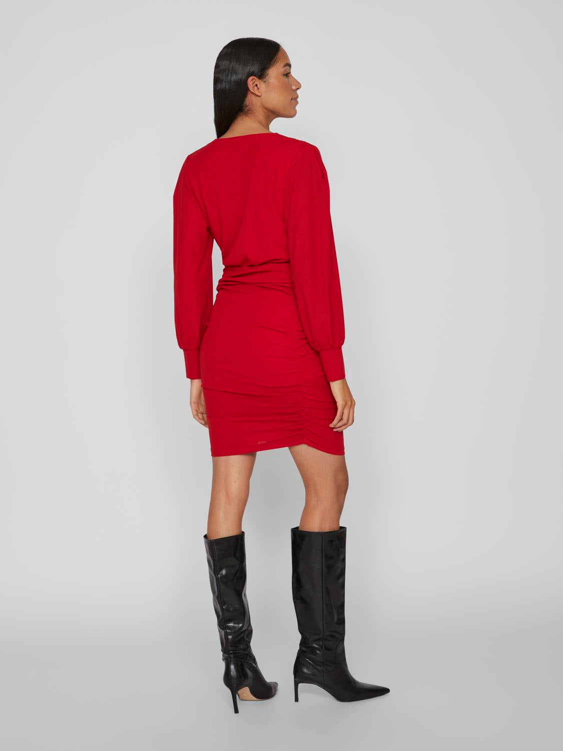 VIPARTINA Dress - Equestrian Red