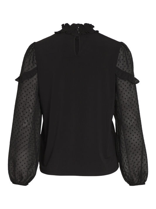 VISANSA T-Shirts & Tops - Black