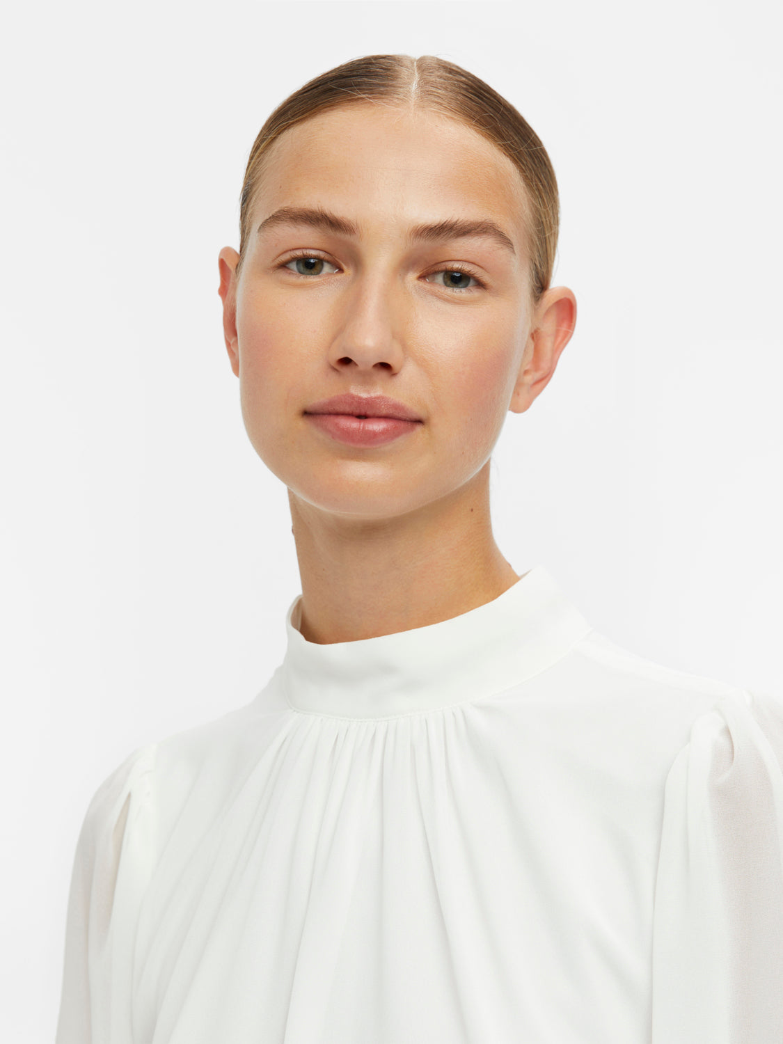 OBJMILA T-shirts & Tops - Cloud Dancer
