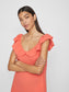 VIKOOLA Dress - Hot Coral