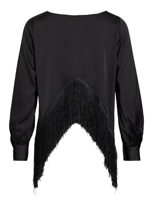 VIOJANA T-Shirts & Tops - Black