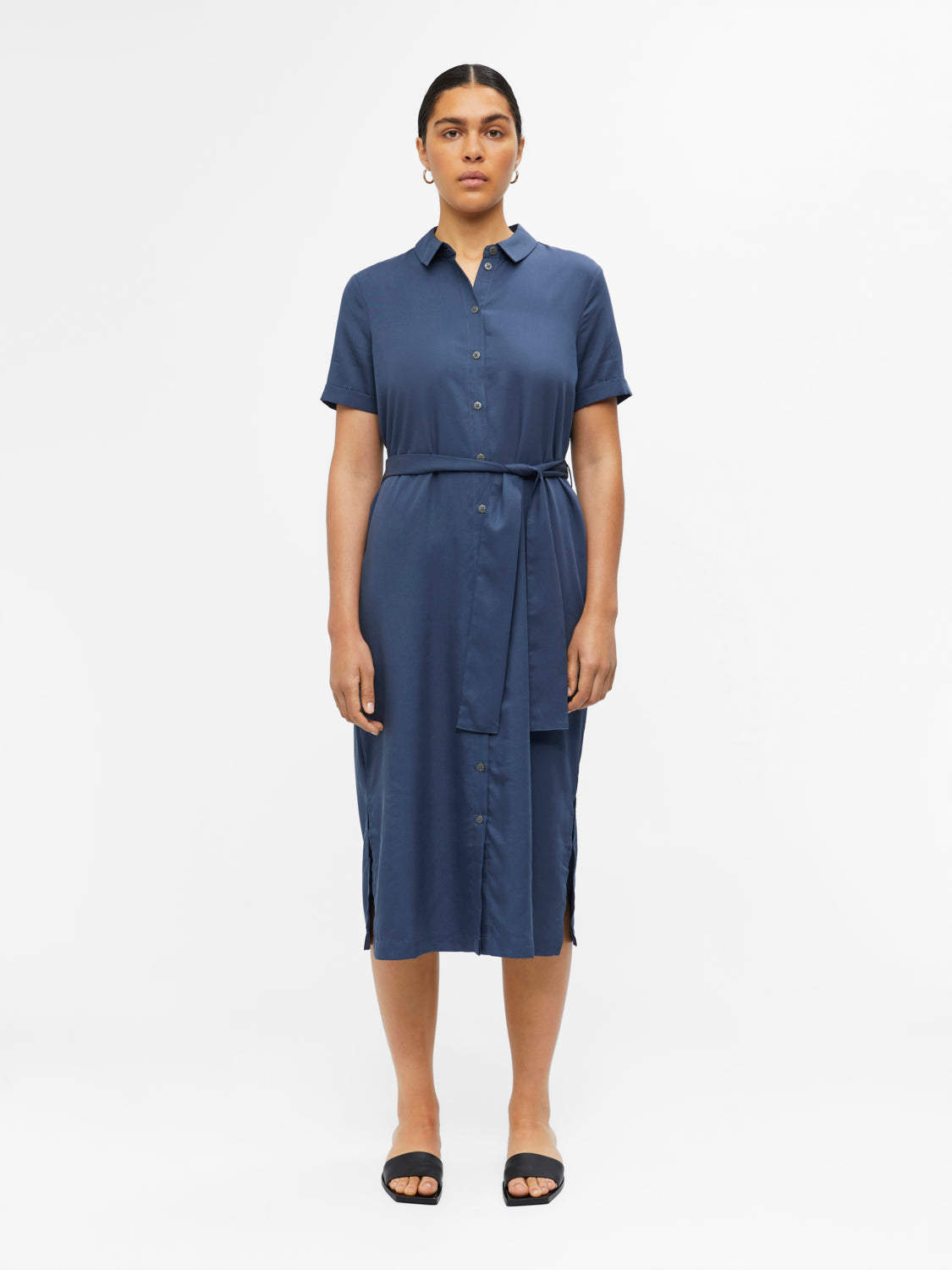 OBJTILDA Dress - Blue Indigo