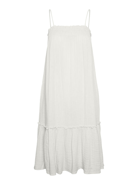 PCKIARA Dress - Cloud Dancer