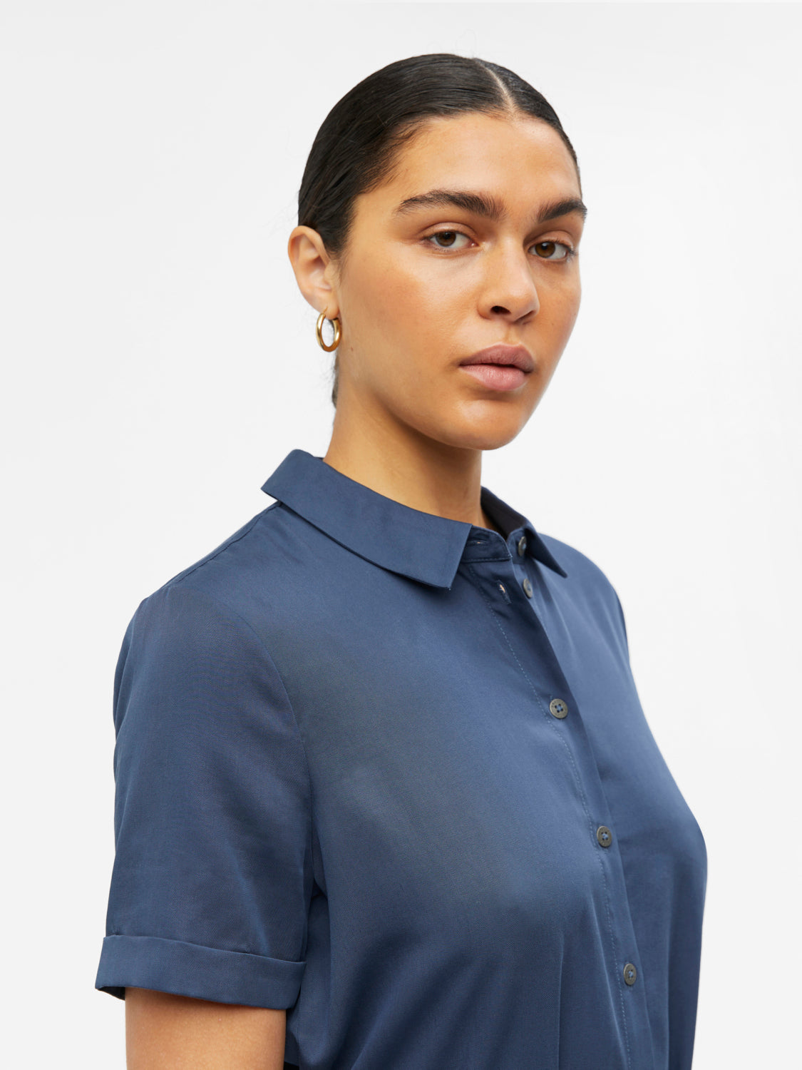 OBJTILDA Dress - Blue Indigo
