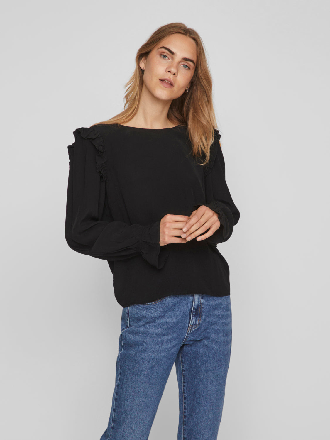 VIFINI T-Shirts & Tops - Black