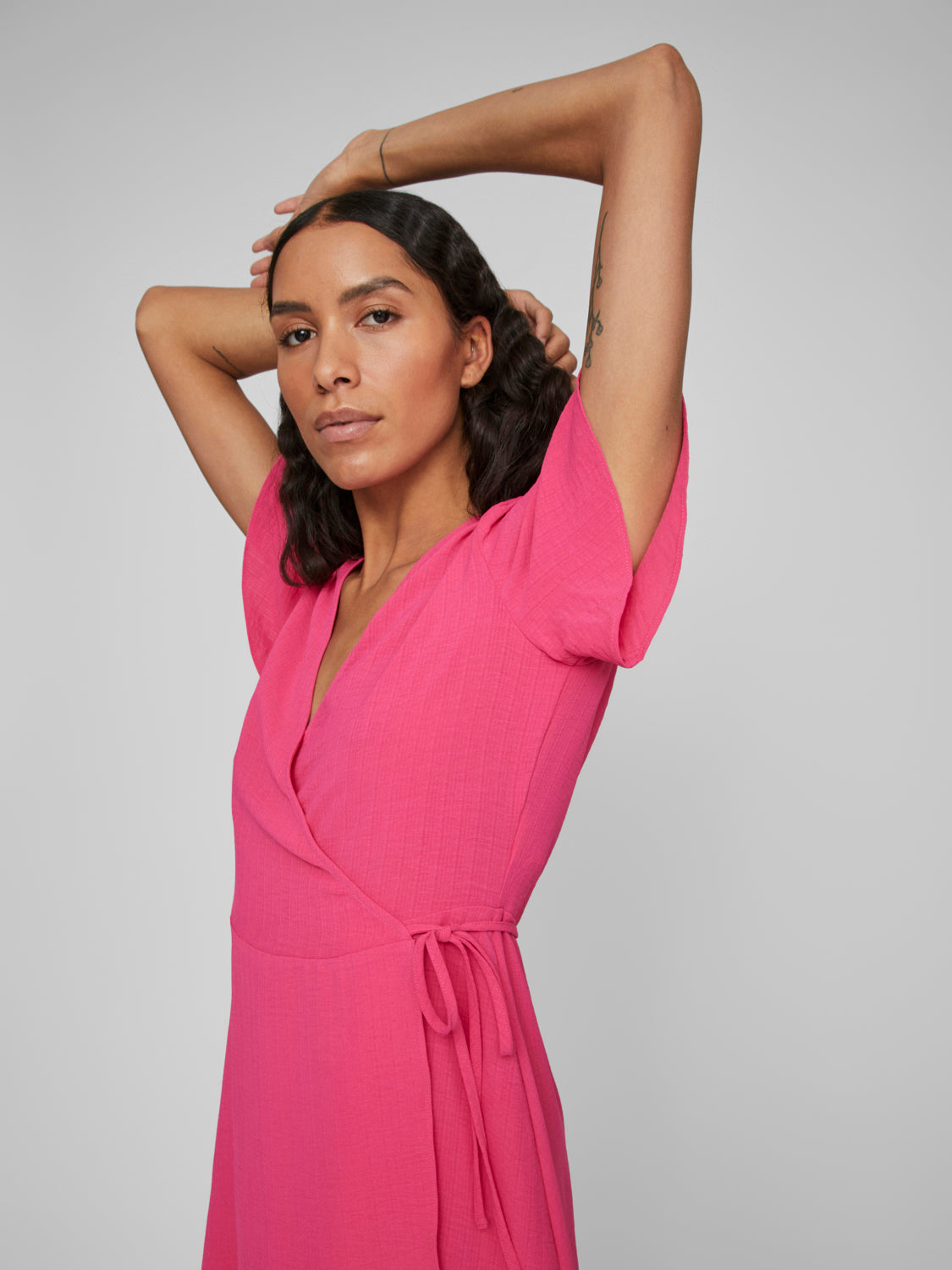 VILOVIE Dress - Pink Yarrow