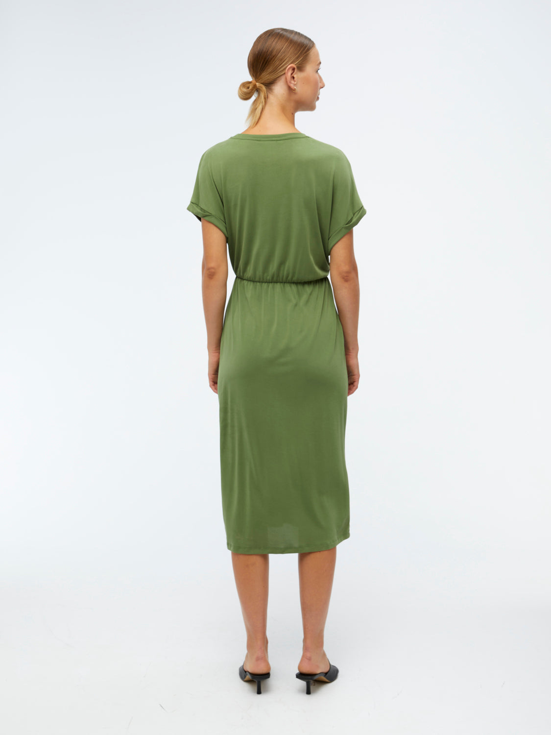 OBJANNIE Dress - Vineyard Green