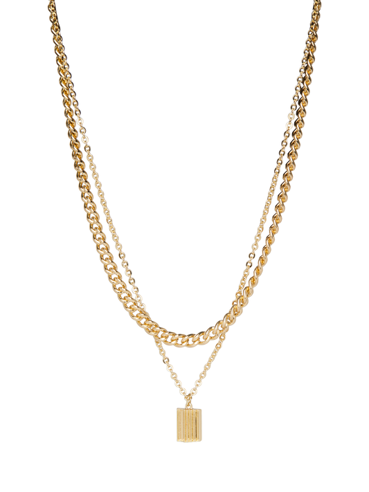 PCFHINIA Necklace - Gold Colour